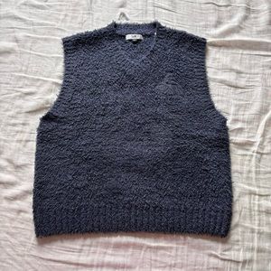 Eytys Wool Knit Reid Sweater Vest in blue